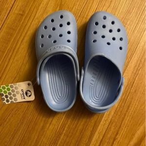 Crocs light blue
